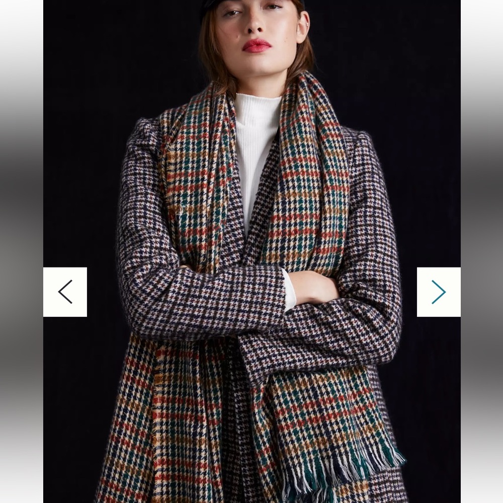 HOUNDSTOOTH SCARF